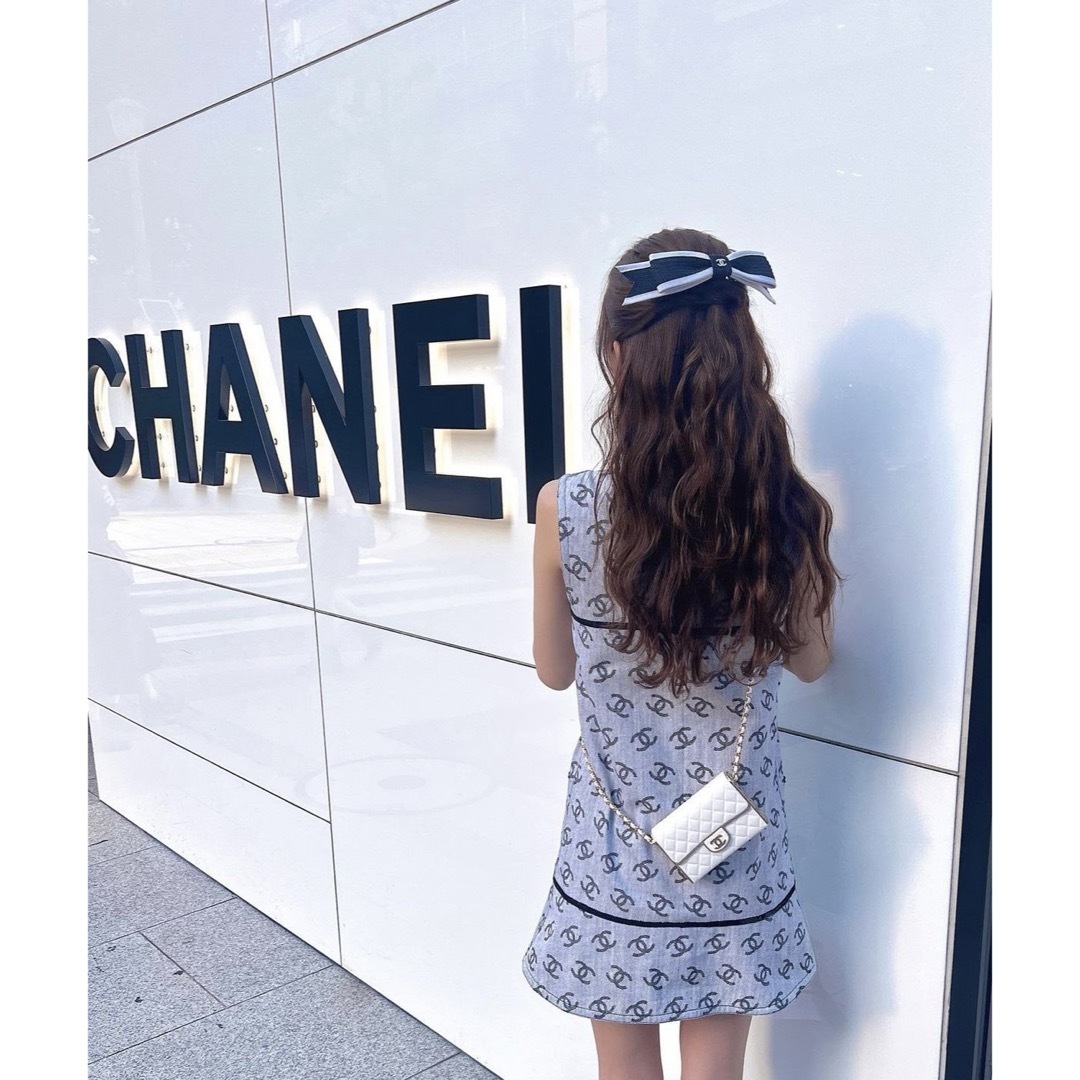 レア♡CHANEL シャネル ロゴミニワンピース 34サイズ ひめかちゃん着用 レア♡CHANEL シャネル ロゴミニワンピース 34サイズ ひめかちゃん着用