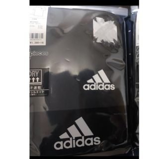 アディダス(adidas)の2枚　170サイズ　adidas　アディダス　黒　Tシャツ(Tシャツ/カットソー(半袖/袖なし))