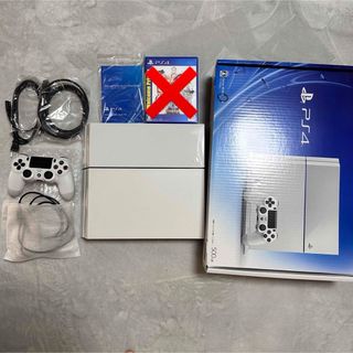 ソニー(SONY)の【美品】SONY PlayStation4  500GB  CUH-1100A(家庭用ゲーム機本体)