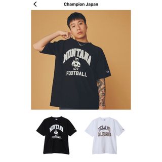 チャンピオン(Champion)の24SS 新作 チャンピオン リバースウィーブ Tシャツ モンタナ カレッジ(Tシャツ/カットソー(半袖/袖なし))