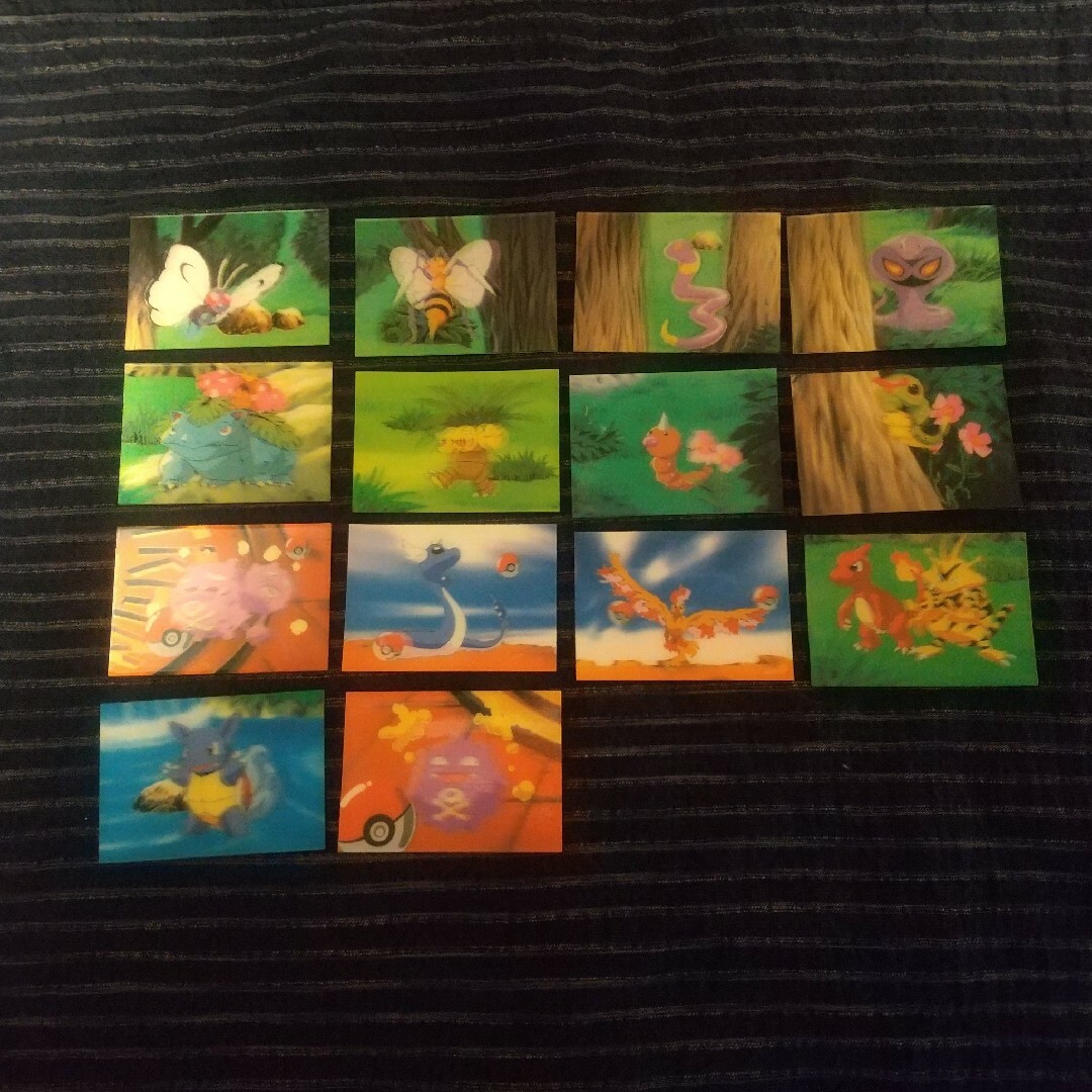 pokemon 3d card 明治 チェンジカード レンチキュラー
