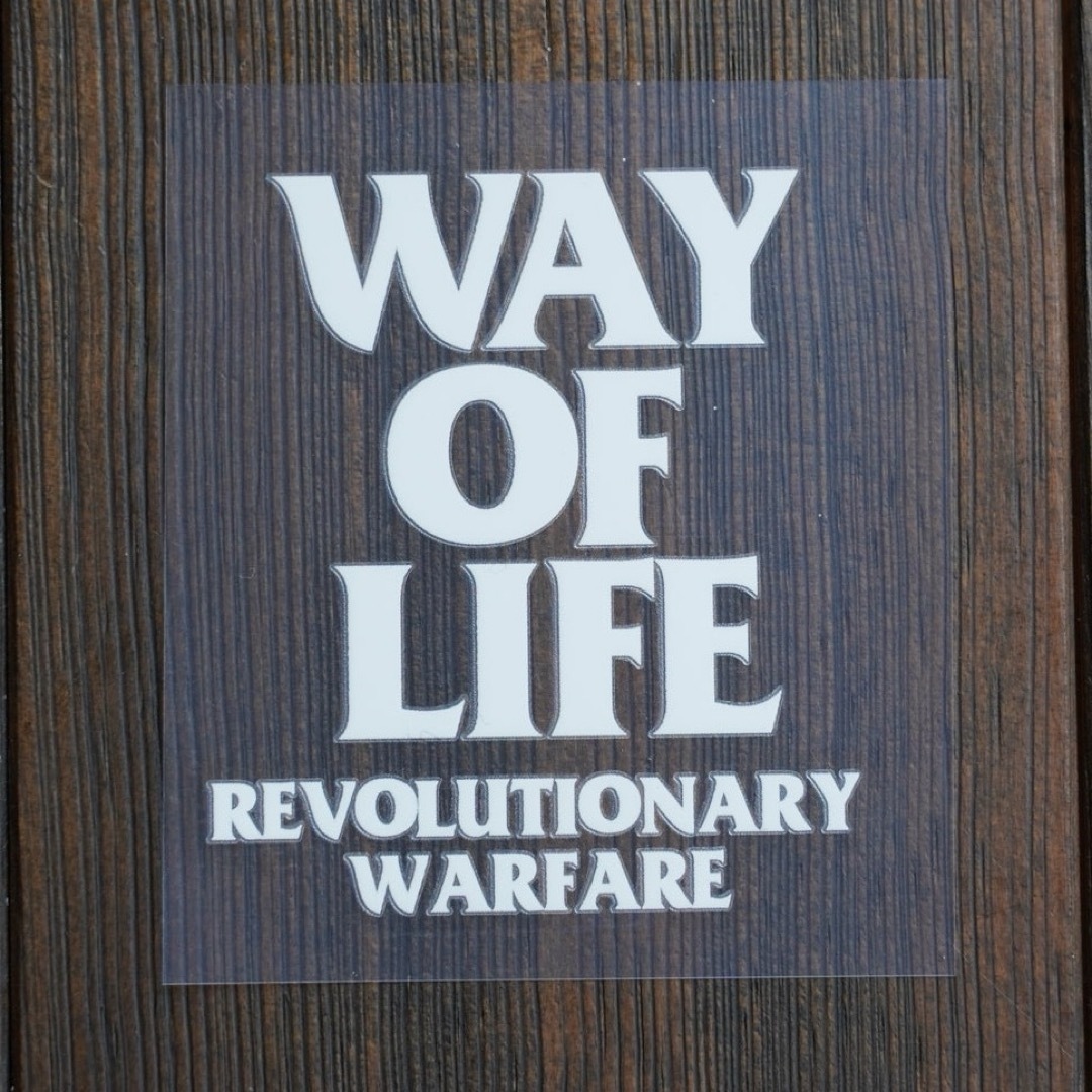 RATS(ラッツ)のラッツ カッティングステッカー WAY OF LIFE メンズのファッション小物(その他)の商品写真