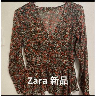 ザラ(ZARA)のZARA 新品．Size XS.(シャツ/ブラウス(長袖/七分))