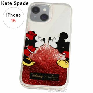 kate spade new york - 【ケイトスペード】ディズニーコラボ ミッキーミニー iPhone15 ケース