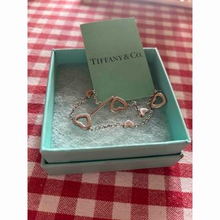 ティファニー(Tiffany & Co.)の【TIFFANY&Co. 】ハートリンク ブレスレット silver 925  (ブレスレット)