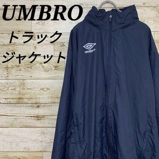 アンブロ(UMBRO)の【w355】ユーロ古着アンブロテックフルジップジャケットブルゾンワンポイントロゴ(ナイロンジャケット)