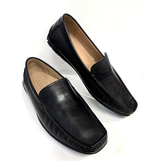 革靴メンズ26cmドライビングシューズ大塚製靴Paganiパガーニ黒ブラック(スリッポン/モカシン)