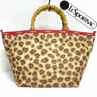 LeSportsac - LeSportsacMEDIUM BAMBOO TOTE ハート レオパード