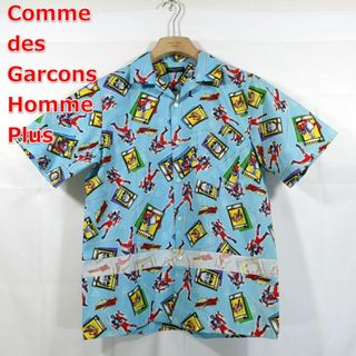 コムデギャルソンオムプリュス(COMME des GARCONS HOMME PLUS)の【良品】コムデギャルソンオムプリュス　仮面ライダー龍騎　アロハシャツ(シャツ)