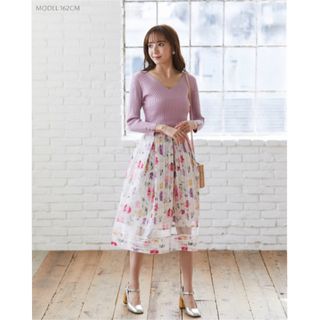 MADISONBLUE - 【MADISON BLUEマディソンブルー】スプリットタックス MADISONBLUE - 【MADISON BLUEマディソンブルー】スプリットタックス