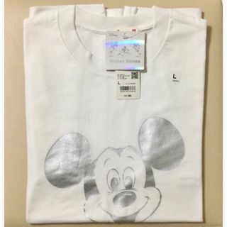 ユニクロ(UNIQLO)の【新品・未使用】ユニクロ ミッキーシャインズ UT ミッキーマウス L(Tシャツ/カットソー(半袖/袖なし))