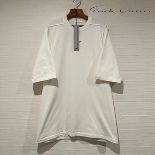 リックオウエンス(Rick Owens)の美品 Rick Owens リックオウエンス スウェット Tシャツ M(Tシャツ/カットソー(半袖/袖なし))