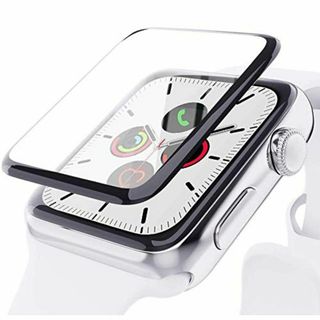 サイズ:AppleWatch42mm_色:ブラック2枚セットApple Wa(その他)