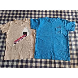 ユニクロ(UNIQLO)のTシャツ　120　二枚セット(Tシャツ/カットソー)