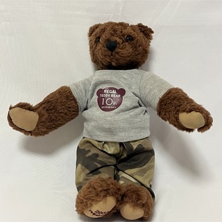 REGAL - REGAL TEDDY BEAR 10th ぬいぐるみ 人形 クマ テディベア