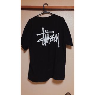 ステューシー(STUSSY)のステューシー ロゴTシャツ 半袖 ブラック(Tシャツ/カットソー(半袖/袖なし))