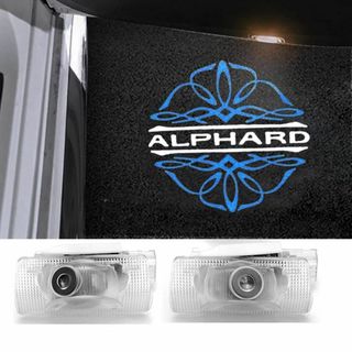 【色:Alphard02】Boseyway LEDロゴ投影hd トヨタ2個セット(その他)