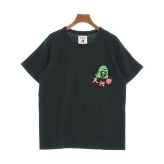 South2west8 Tシャツ・カットソー S 黒x緑xピンク 【古着】【中古】(Tシャツ/カットソー(半袖/袖なし))