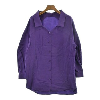 SLY スライ カジュアルシャツ F 紫 【古着】【中古】