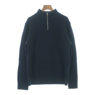 A.P.C. アーペーセー ニット・セーター S 紺 【古着】【中古】(ニット/セーター)