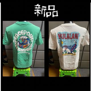 サーフデイズ&フララニ　tシャツレディース　新品　サメTシャツ　各１点(Tシャツ(半袖/袖なし))