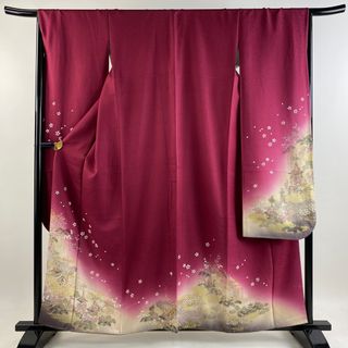 振袖 身丈159cm 裄丈67cm 正絹 美品 秀品 【中古】(着物)