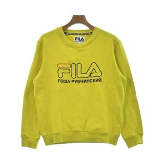 ゴーシャラブチンスキー(Gosha Rubchinskiy)のGOSHA RUBCHINSKIY ゴーシャラブチンスキー スウェット S 黄 【古着】【中古】(スウェット)