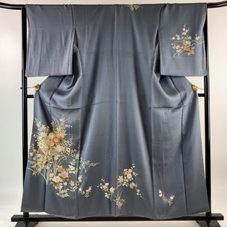 訪問着 身丈157cm 裄丈67cm 正絹 美品 優品 【中古】(着物)