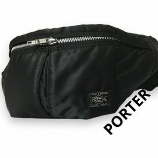 PORTER - 美品 PORTER 吉田カバン タンカー ボディ ウエスト バッグ ブラック