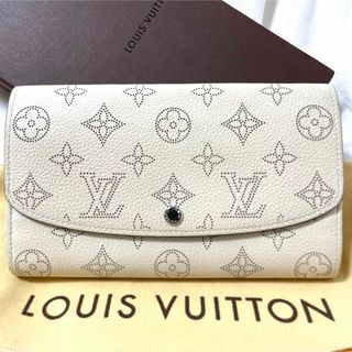 ルイヴィトン(LOUIS VUITTON)の正規品【LOUIS VUITTON】ポルトフォイユ イリス マヒナ ガレ レザー(財布)