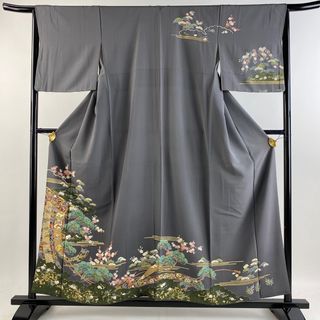 訪問着 身丈157cm 裄丈65cm 正絹 秀品 【中古】(着物)