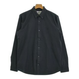 carhartt - Carhartt カーハート カジュアルシャツ M 紺 【古着】【中古】