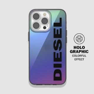 【再入荷】 DIESEL iPhone 13pro スマホ ケース ブラック(モバイルケース/カバー)