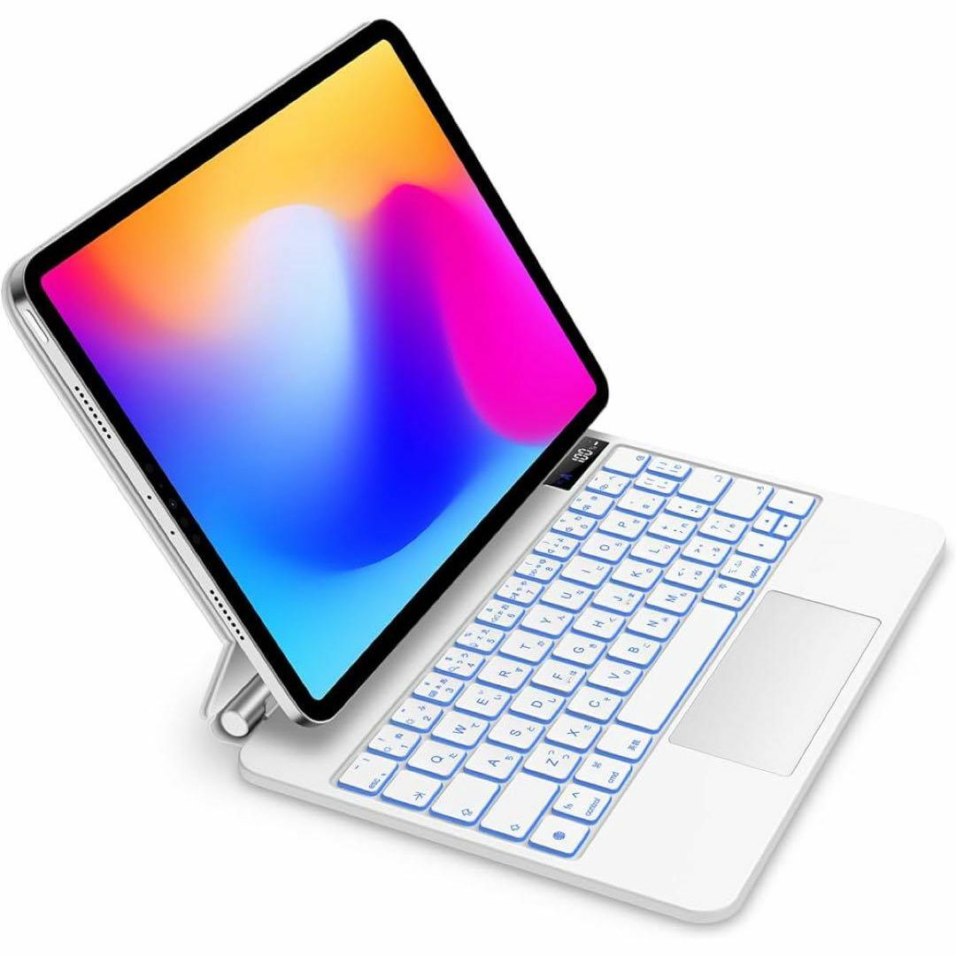 マジックキーボード GOOJODOQ iPad スマートキーボード 10.9