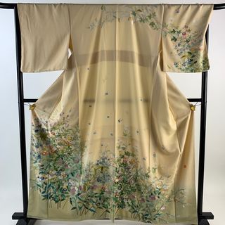 訪問着 身丈161cm 裄丈68cm 正絹 逸品 【中古】(着物)