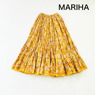 MARIHA - 極美品✨MARIHA　草原の虹のスカート　ティアード　TOMORROWLAND