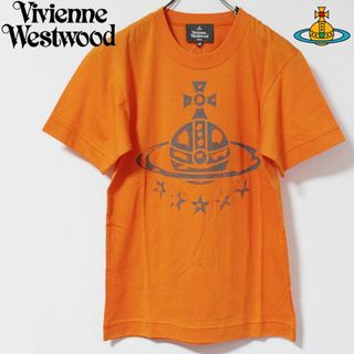 ヴィヴィアンウエストウッド(Vivienne Westwood)の新品 ヴィヴィアンウエストウッド ビッグオーブプリント 半袖Tシャツ S相当(Tシャツ/カットソー(半袖/袖なし))