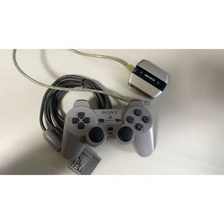 ソニー(SONY)の"【簡易除菌済】PS1コントローラー ＋PC接続USB変換アダプター JC-PS(家庭用ゲーム機本体)