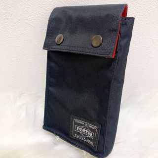 【美品】ポーター　エルファイン　モバイルポーチ　スマホポーチ　小物入れ　携帯