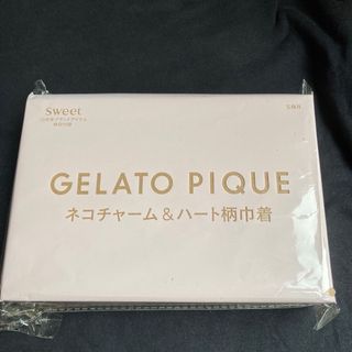 GELATO PIQUE ネコチャーム＆ハート柄巾着(ポーチ)