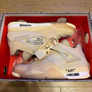 OFF-WHITE - OFF WHTIE AIR JORDAN 4 27cm（MENS 26.5cm）