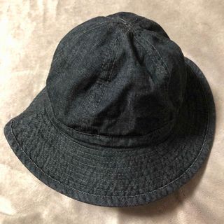 カシラ(CA4LA)のCA4LA BLACK DENIM METRO HAT 日本製(ハット)