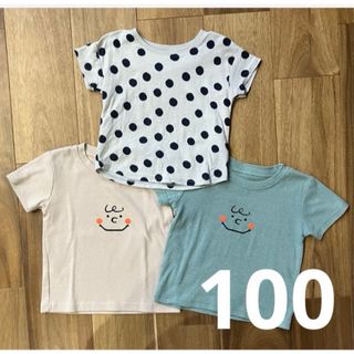 無印&チャーリーブラウン 半袖Tシャツ 100 ３枚 まとめ売り