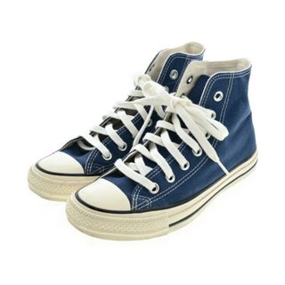 コンバース(CONVERSE)のCONVERSE コンバース スニーカー 23.5cm 紺 【古着】【中古】(スニーカー)