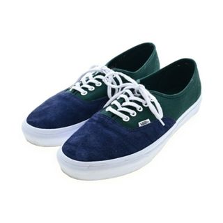 ヴァンズ(VANS)のVANS バンズ スニーカー 28.5cm 緑x紺 【古着】【中古】(スニーカー)