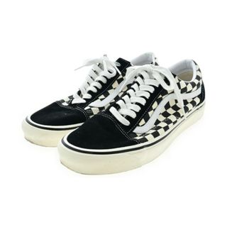 ヴァンズ(VANS)のVANS バンズ スニーカー 28.5cm アイボリーx黒 【古着】【中古】(スニーカー)