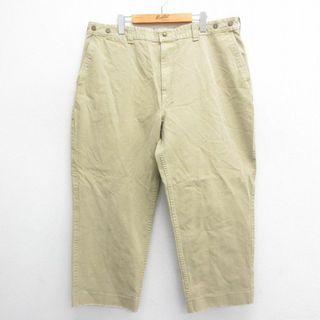 フィルソン(FILSON)のW40★古着 フィルソン パンツ メンズ 80年代 80s 大きいサイズ タロン ベージュ カーキ 24may22 中古 ボトムス ロング(ワークパンツ/カーゴパンツ)