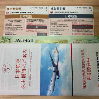 ジャル(ニホンコウクウ)(JAL(日本航空))の【日本航空】株主優待券2枚【JAL】(その他)