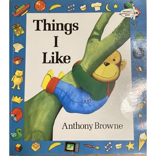 [英語絵本]Things I like by Anthony Browne