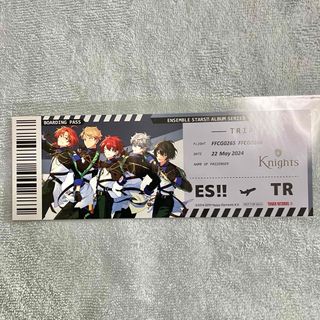 あんスタ アルバム TRIP Knights タワレコ特典 トラベルチケット(キャラクターグッズ)